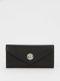 Black Leather Gange Wallet